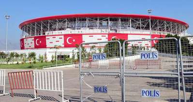 Türkiye - Rusya maçı için yüksek düzeyli güvenlik