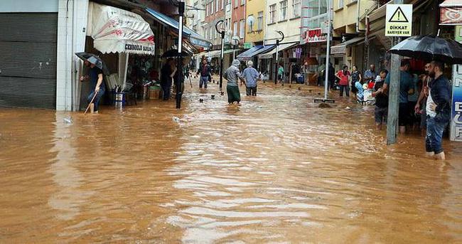 Rize’de şiddetli yağış: 1 çocuk kayıp