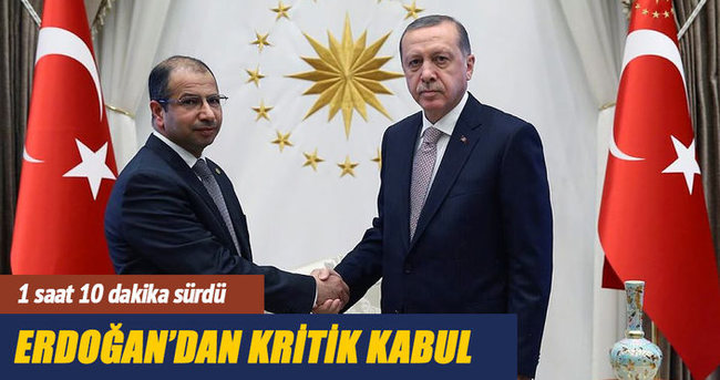 Cumhurbaşkanı Erdoğan Cuburi’yi kabul etti