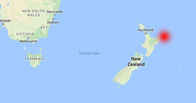 Yeni Zelanda’da 7.1’lik deprem!