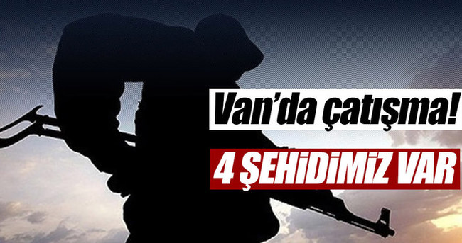 Van’da PKK’lılarla çatışma
