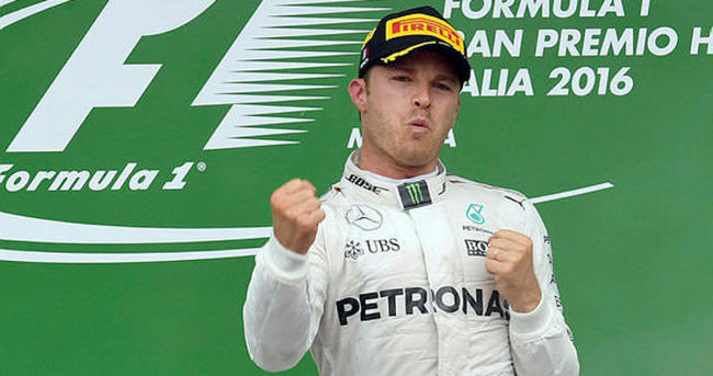Rosberg farkı 2’ye indirdi!