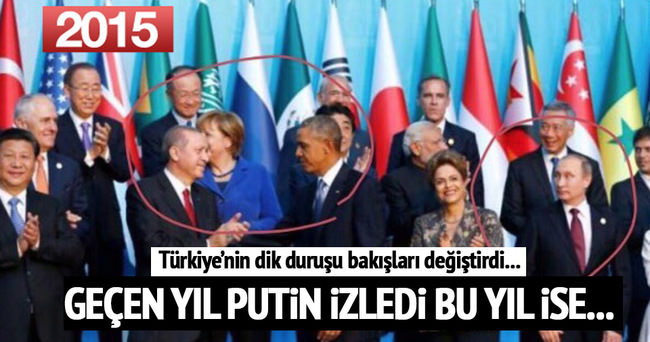 G20 Zirvesi’nde Erdoğan Putin yakınlığı Obama’nın dikkatini çekti
