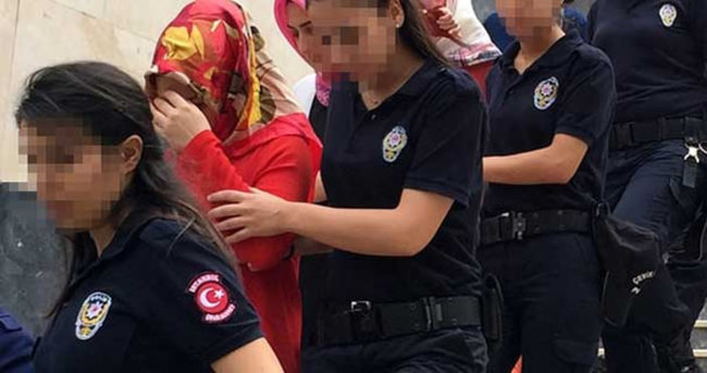 İstanbul’da FETÖ’nün kadınlarına operasyon!
