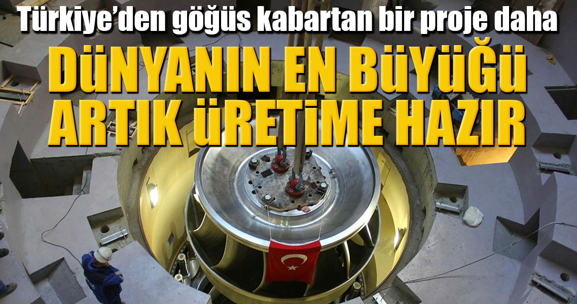 Ilısu Barajı ve HES üniteleri enerji üretimi için hazır Ilısu Barajı ve HES üniteleri enerji üretimi için hazır