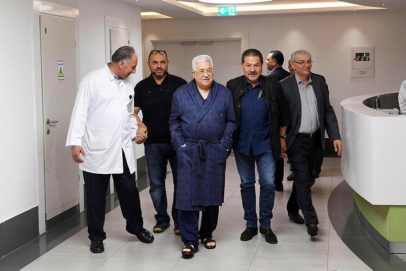 Mahmud Abbas'ın hastanede çekilen fotoğrafları yayımlandı