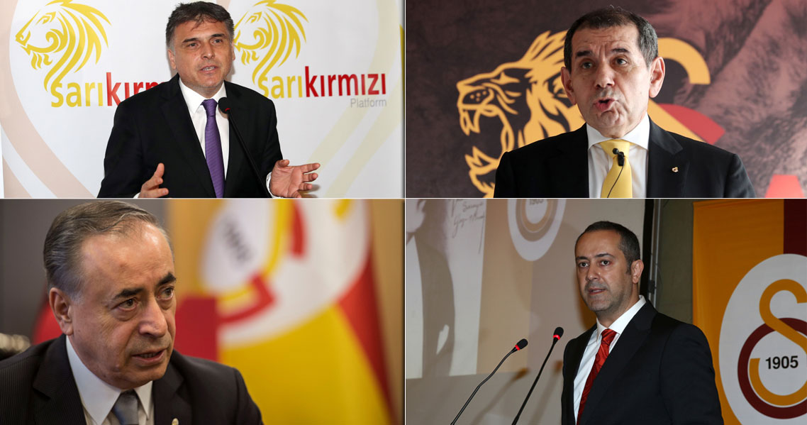 Galatasaray başkanını seçiyor İşte adaylar ve listeleri