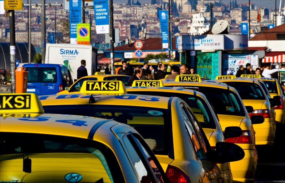 Taksi sürücülerine 'mesafe' cezası