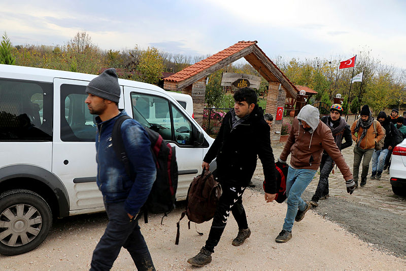 Edirne'de 481 düzensiz göçmen yakalandı