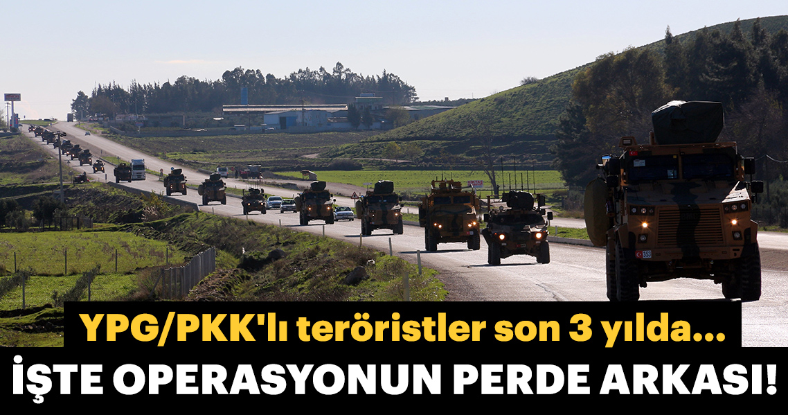 YPG PKK işgalindeki topraklardan Türkiye'ye terör tehdidi