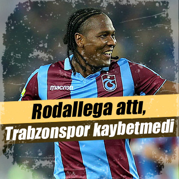 Rodallega attı, Trabzonspor kaybetmedi 83