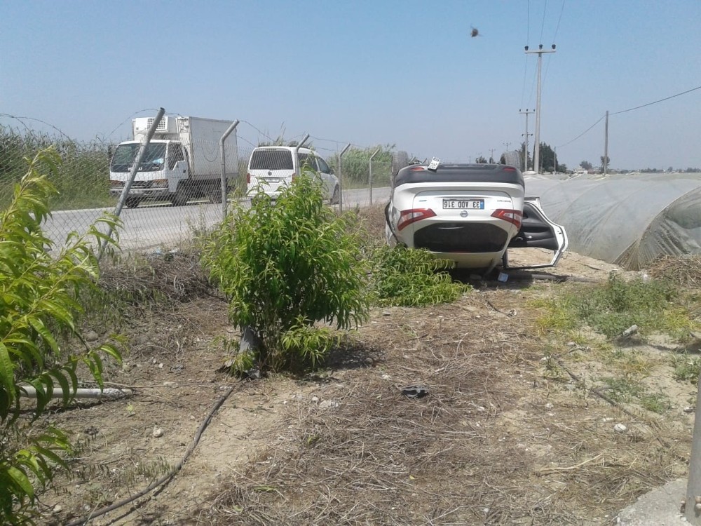 Tarsus’ta trafik kazaları 1 ölü, 1 yaralı Mersin Haberleri