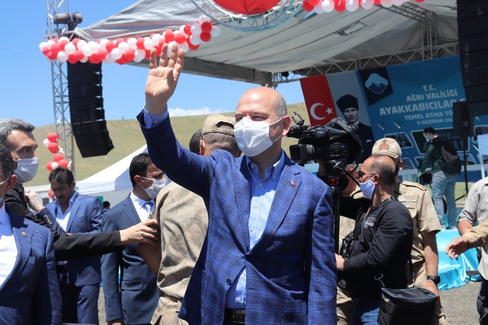 Süleyman Soylu “Bu harcı aslında terörün üzerine döküyoruz” Ağrı