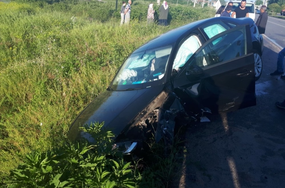 Samsun Da Trafik Kazasi 2 Yarali Samsun Haberleri