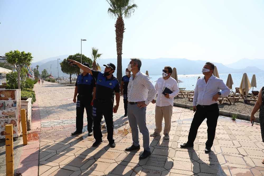 Baskan Oktay Marmaris Uzunyali Da Denetim Yapti Sabah Haber Ofisi