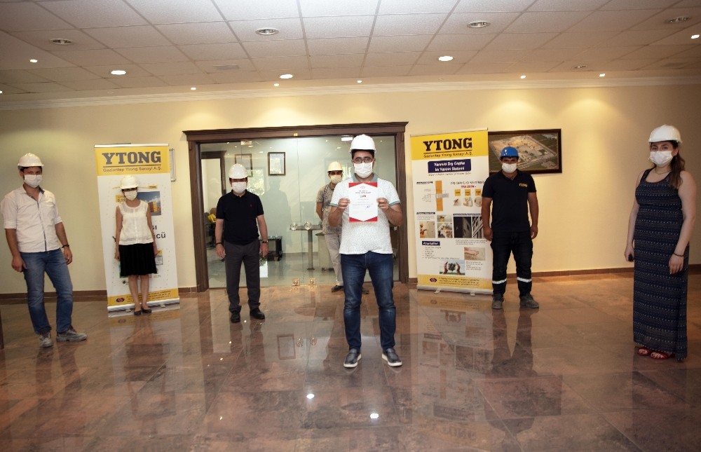 Gaziantep Ytong Sektorde Tse Covid 19 Guvenli Uretim Belgesi Alan Ilk Firma Oldu Gaziantep Haberleri