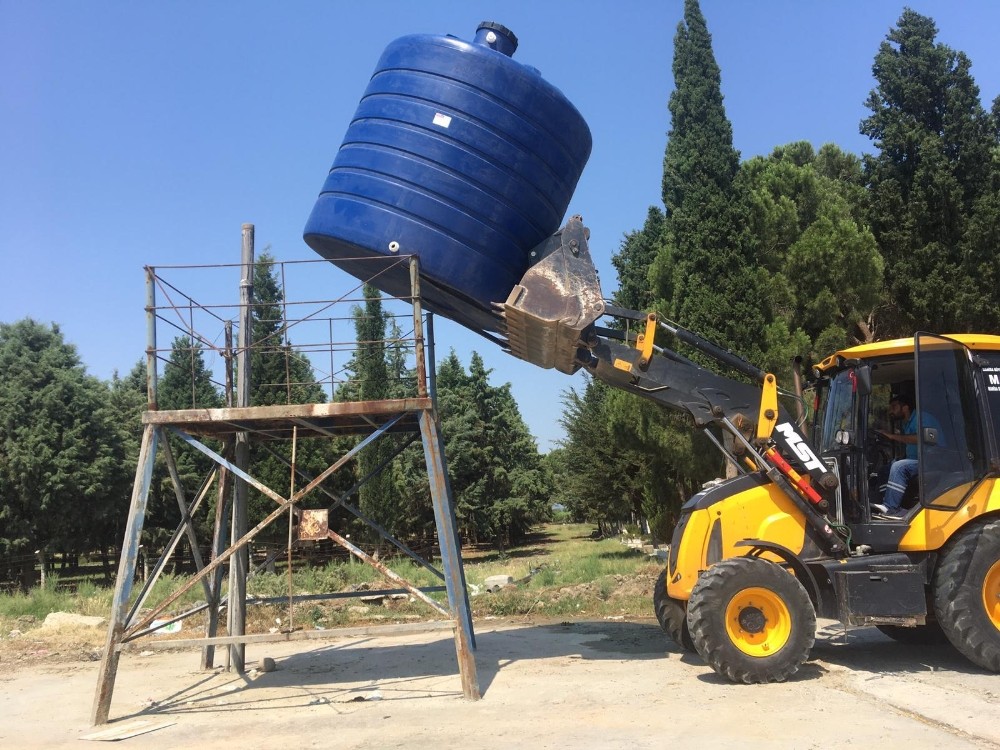Saruhanlili Ciftciye Ilaclama Deposu Destegi Manisa Haberleri