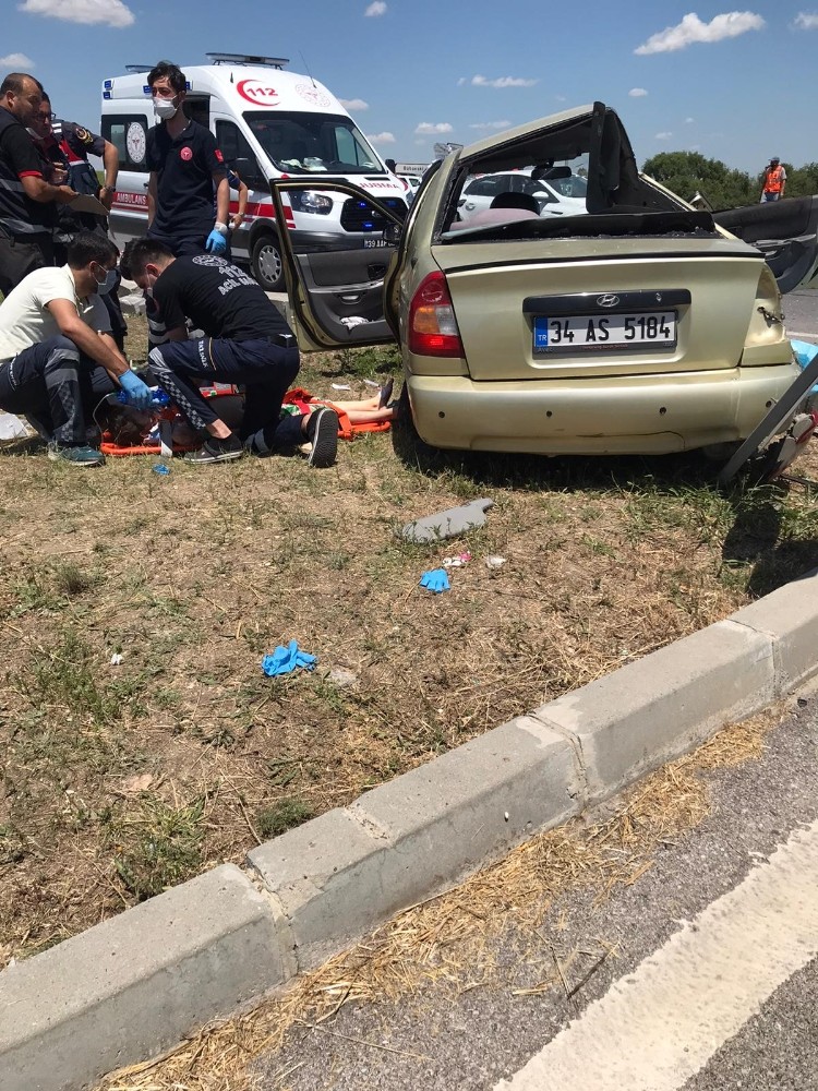 Kirklareli’de feci kaza: 2 ölü, 5 yaralı