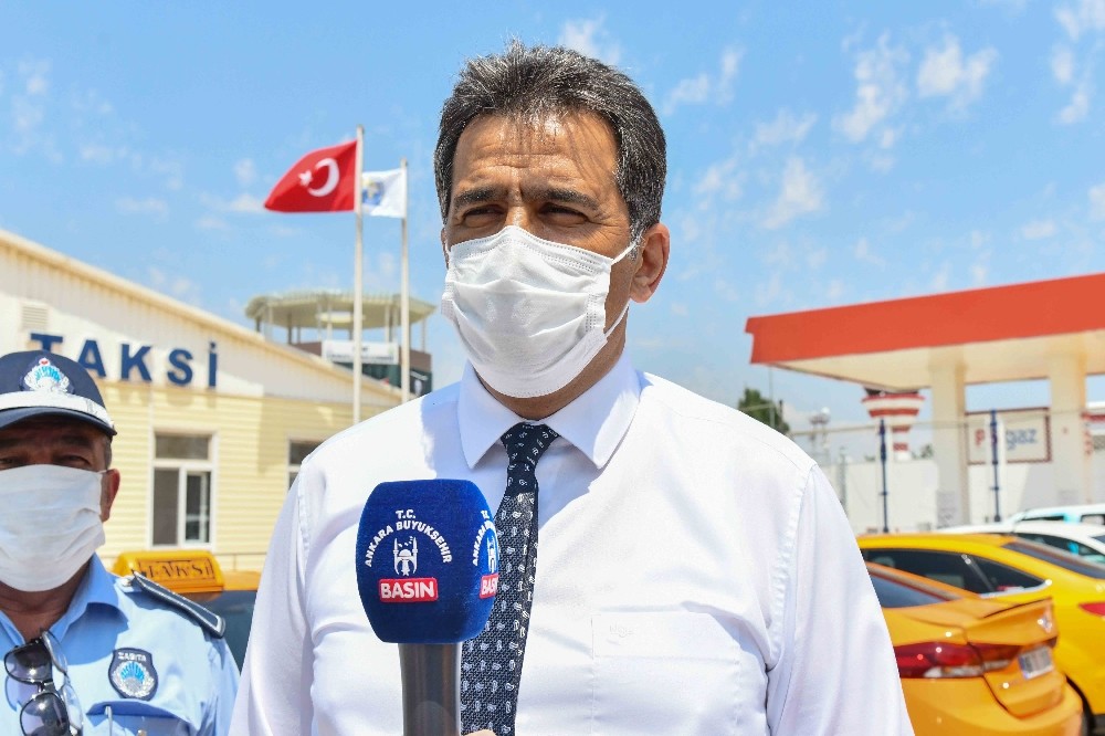 Ankara zabıtası toplu taşıma araçlarında “sticker” uygulaması başlattı