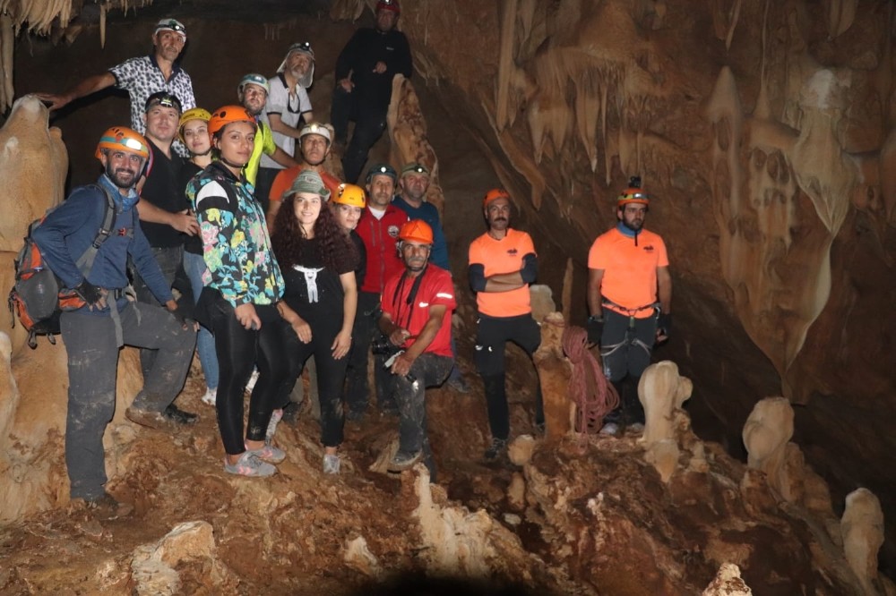 CİSAD üyeleri Sümbül Mağarası’nda