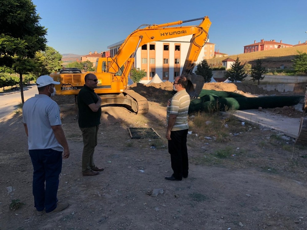 bahsili da cami insaati basladi kirikkale haberleri