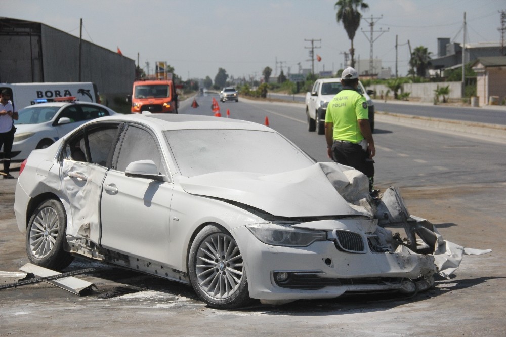 Adana’da 3 aracın karıştığı kazada 3 kişi yaralandı