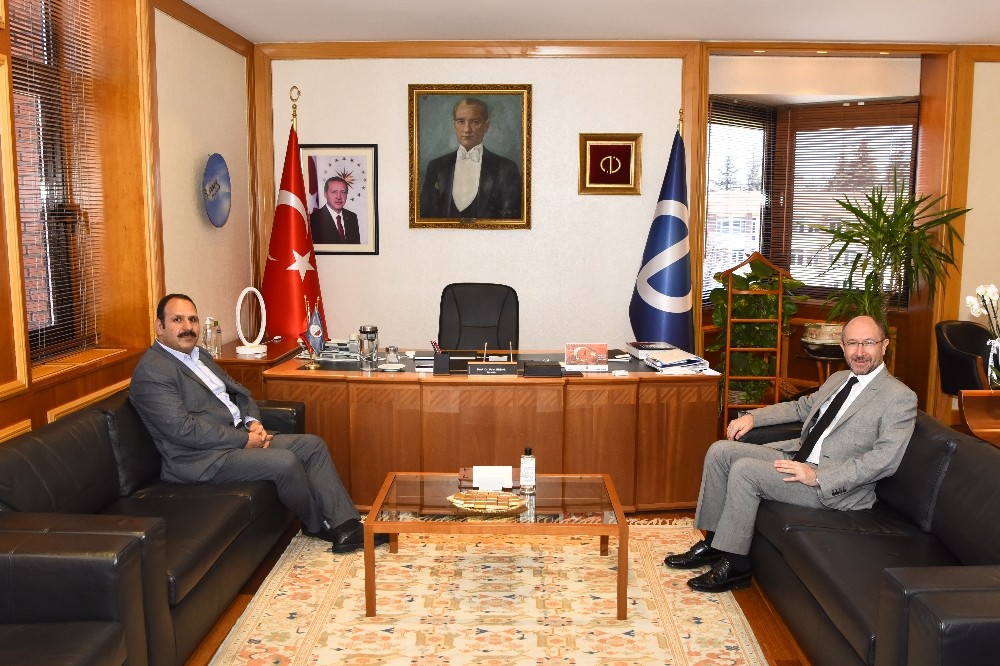 Eskişehir Cumhuriyet Başsavcısı Murat İrcal, Rektör Erdal’ı ziyaret etti