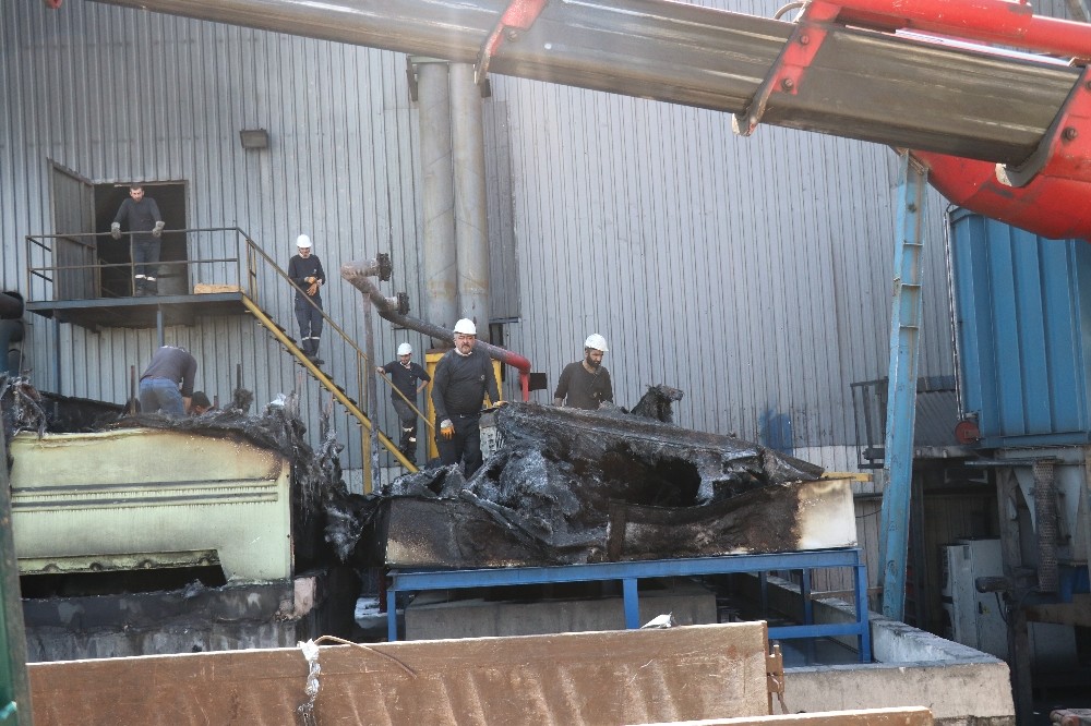 Gerede Osb De Metal Fabrikasinin Sogutma Kuleleri Yandi Bolu Haberleri