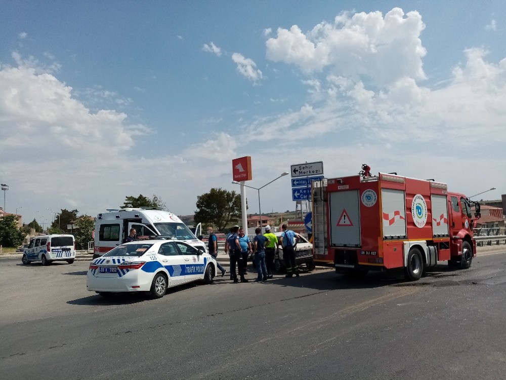Tekirdag Da Trafik Kazasi 2 Yarali Tekirdag Haberleri