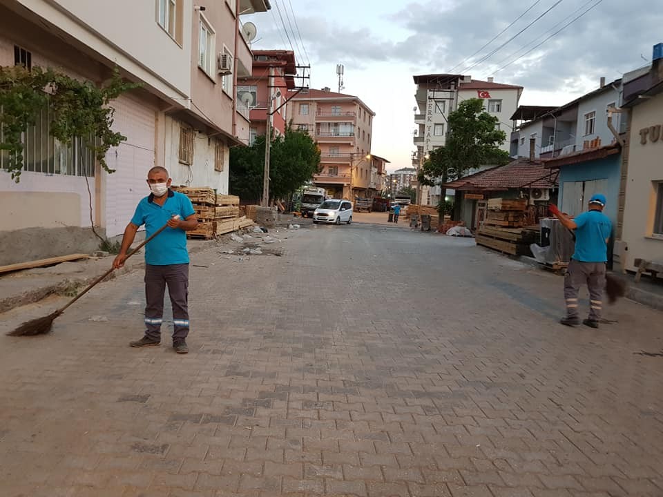 Belediye Den Sanayi Sitesi Nde Temizlik