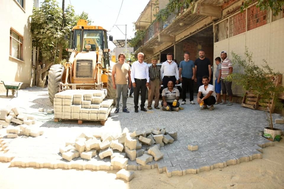 Yenişehir’de köy içi yollar yenileniyor
