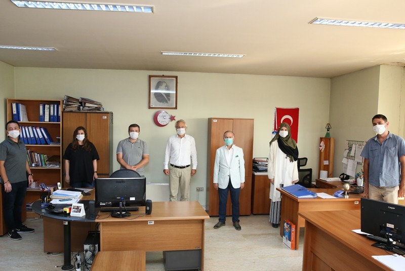 Başkan Aydıner’den belediye personeline maske denetimi