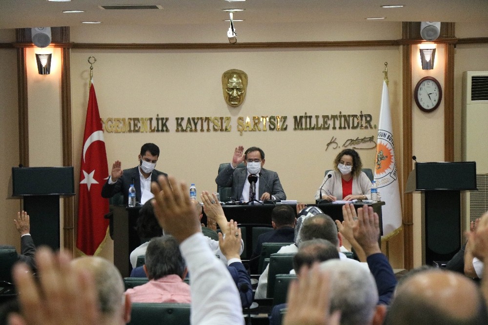 Samsun Büyükşehir meclis toplantısı