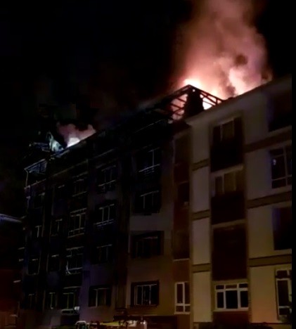Başkent’te korkutan yangın: 1 kişi dumandan etkilendi