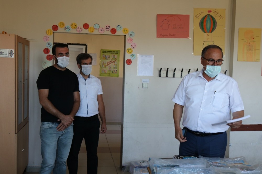 Alagöz, Sincik’te ki okulların durumunu yerinde gördü