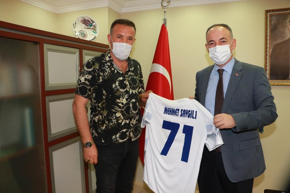 Başkan Uça’dan Belediye Başkanı Saygılı’ya ziyaret