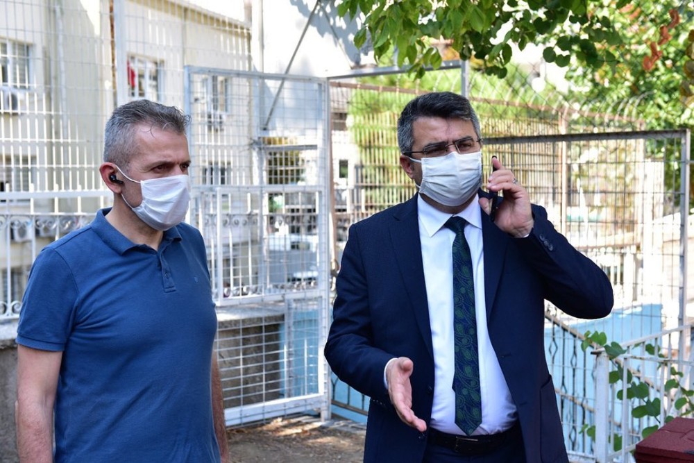 Başkan Yılmaz’dan okul ziyareti