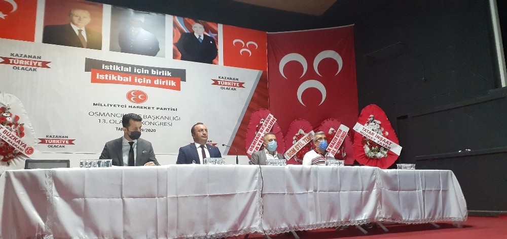 MHP Osmancık’ta tek aday, tek listeli kongre