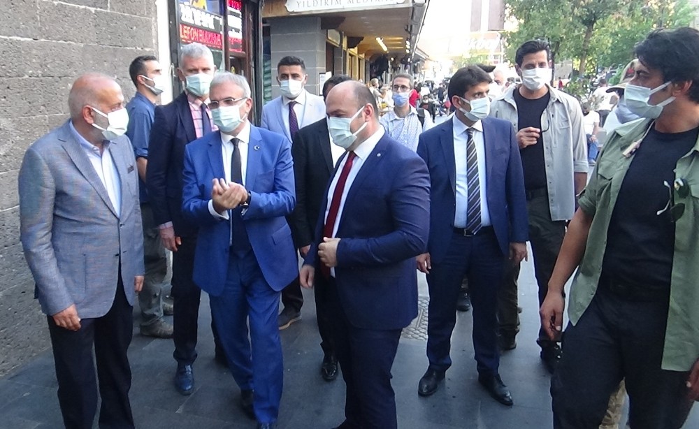 Diyarbakır’da korona virüs denetimleri sürüyor