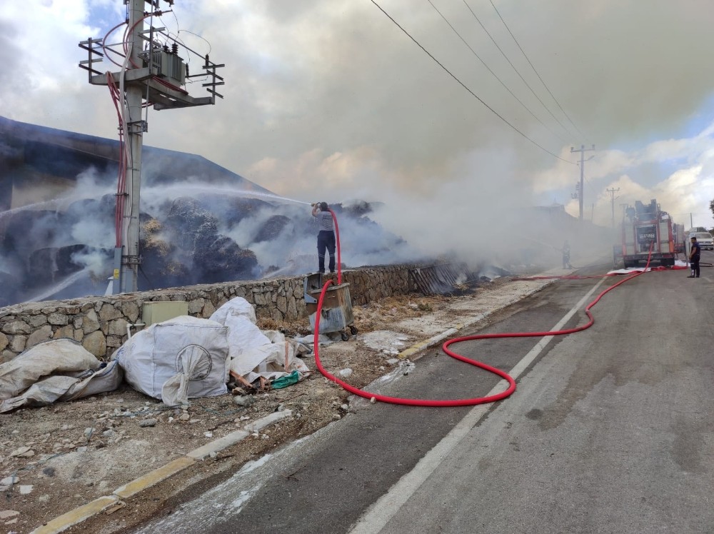 Hatay’da Organize Sanayi Bölgesinde fabrika yangını