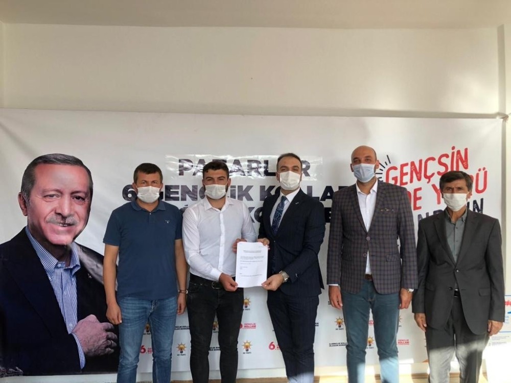 Pazarlar AK Gençlik’te yeni başkan Ogün Gündoğan