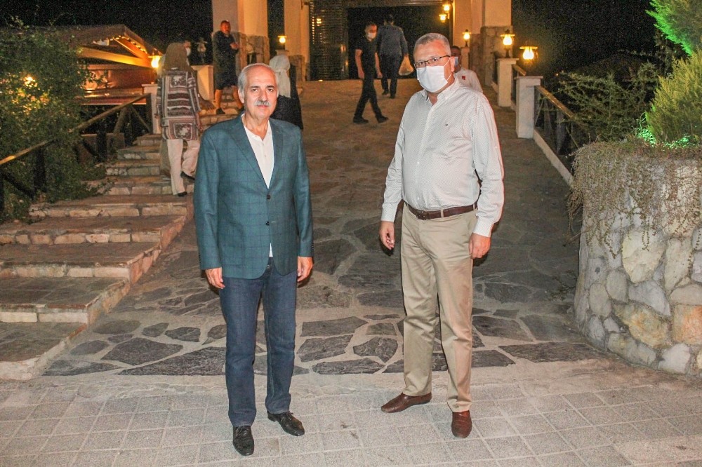 Başkan Özkan, Numan Kurtulmuş’a Karacabey’in güzelliklerini anlattı