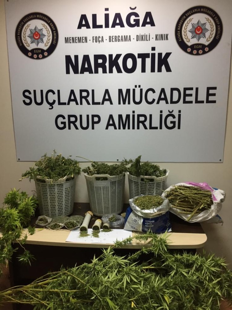 İzmir’de uyuşturucu operasyonunda 1 tutuklama