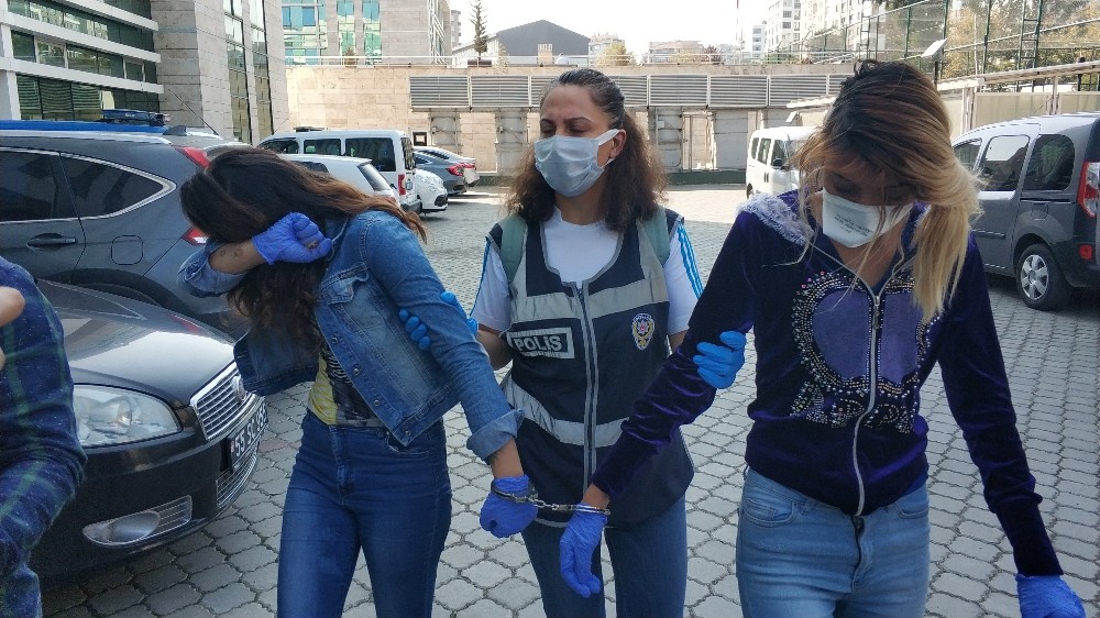 Samsun’da 4 evden hırsızlık yapan kadınlar yakalandı