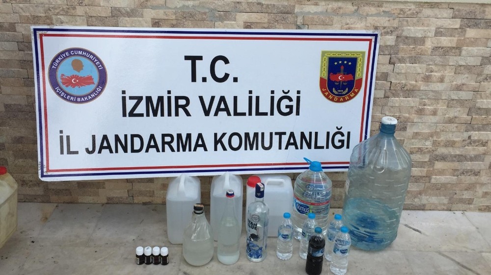 İzmir’de sahte içki operasyonu: 6 gözaltı