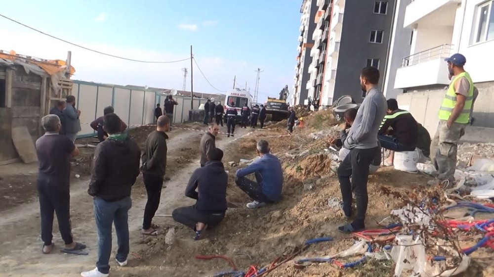 Tekirdağ’da göçük: 1 işçi hayatını kaybetti
