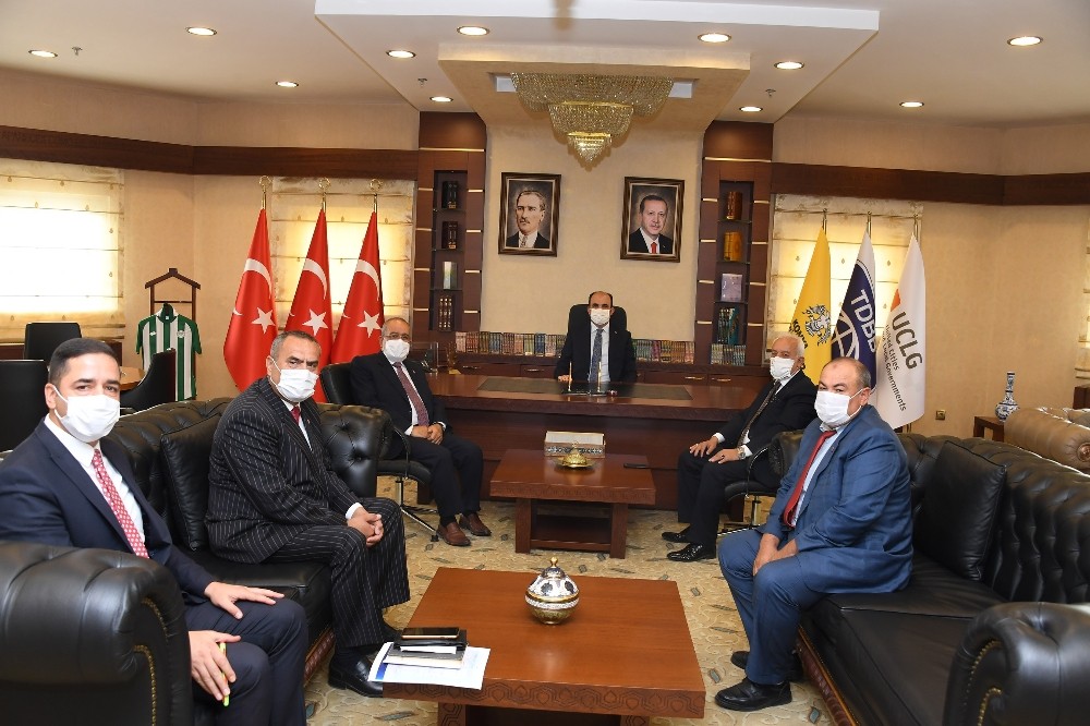 Başkan Altay muhtar derneklerinin başkanlarıyla buluştu