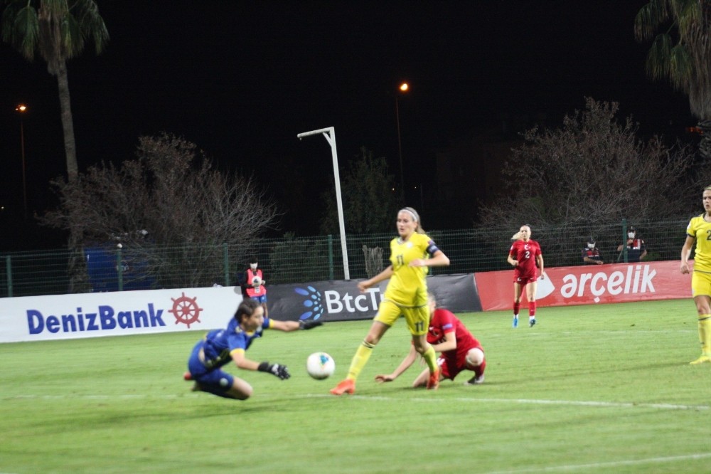 UEFA Kadınlar Avrupa Şampiyonası: Türkiye:0 - Kosova: 0
