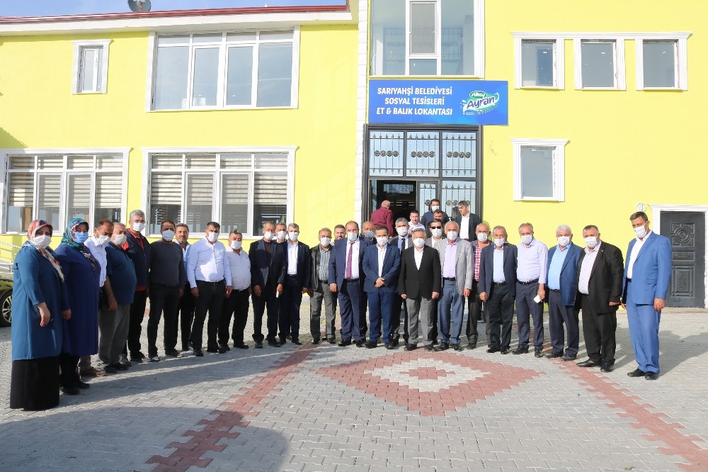 AK Partili ilçe ve belde belediye başkanları Sarıyahşi’de toplandı
