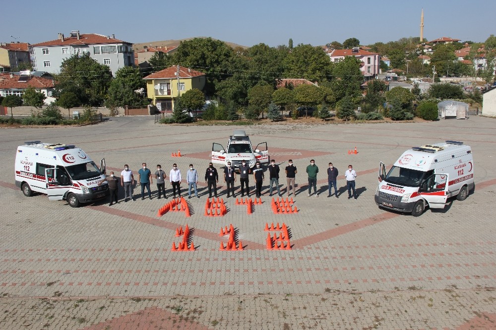 Kırşehir’de, ambulans şoförleri eğitim alıyor